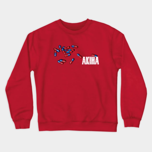 Akira Capsules Crewneck Sweatshirt by huckblade